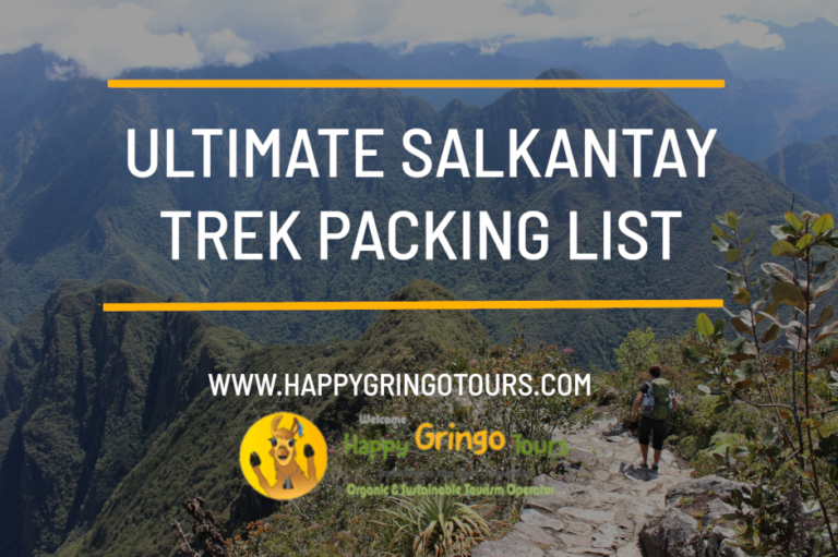 Ultimate Salkantay Trek Packing List