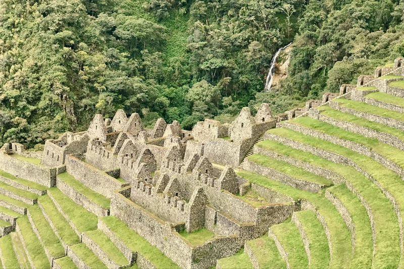 When was the Inca Trail built? How long did it take?