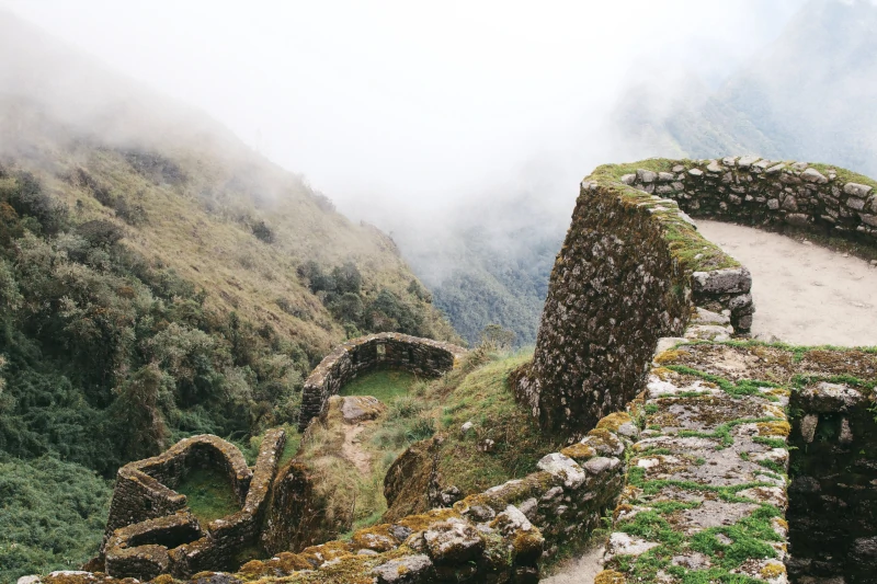 When was the Inca Trail built? How long did it take?