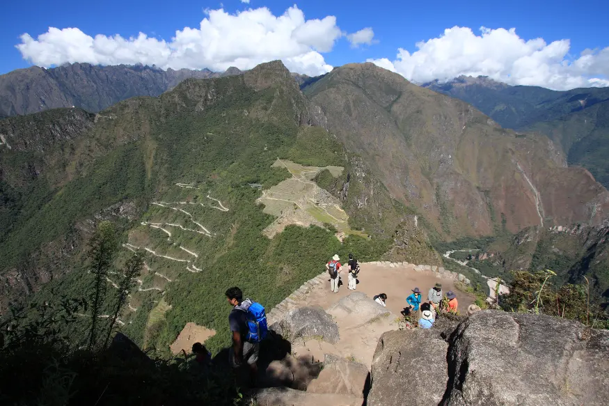 huayna picchu from the top