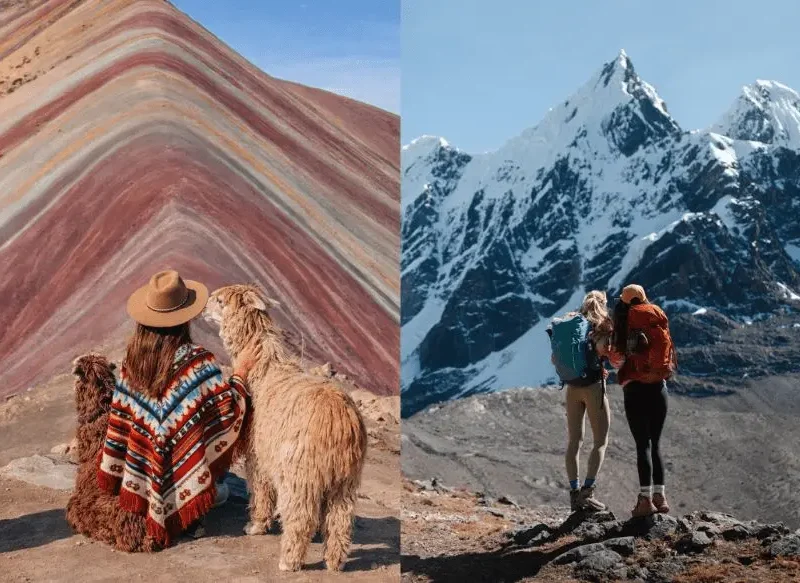 rainbow mountain and ausangate tour 2 days