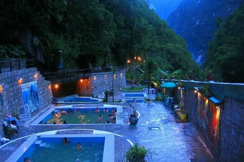 aguas calientes hot spring