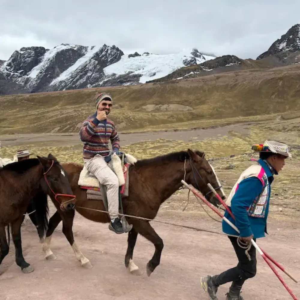 Exploring Rainbow Mountain: A Horseback Adventure